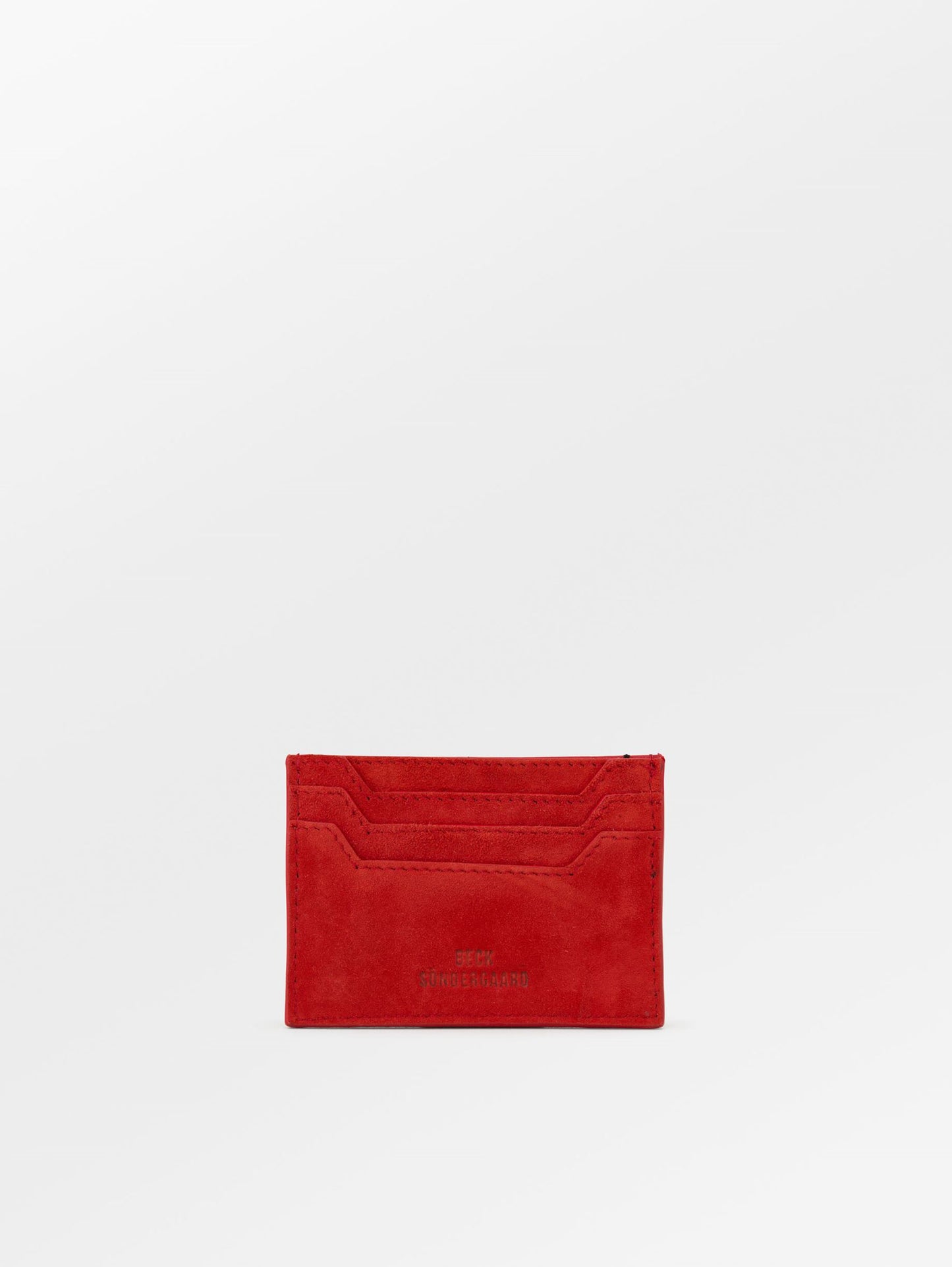 Suede Card Holder OneSize - Becksöndergaard