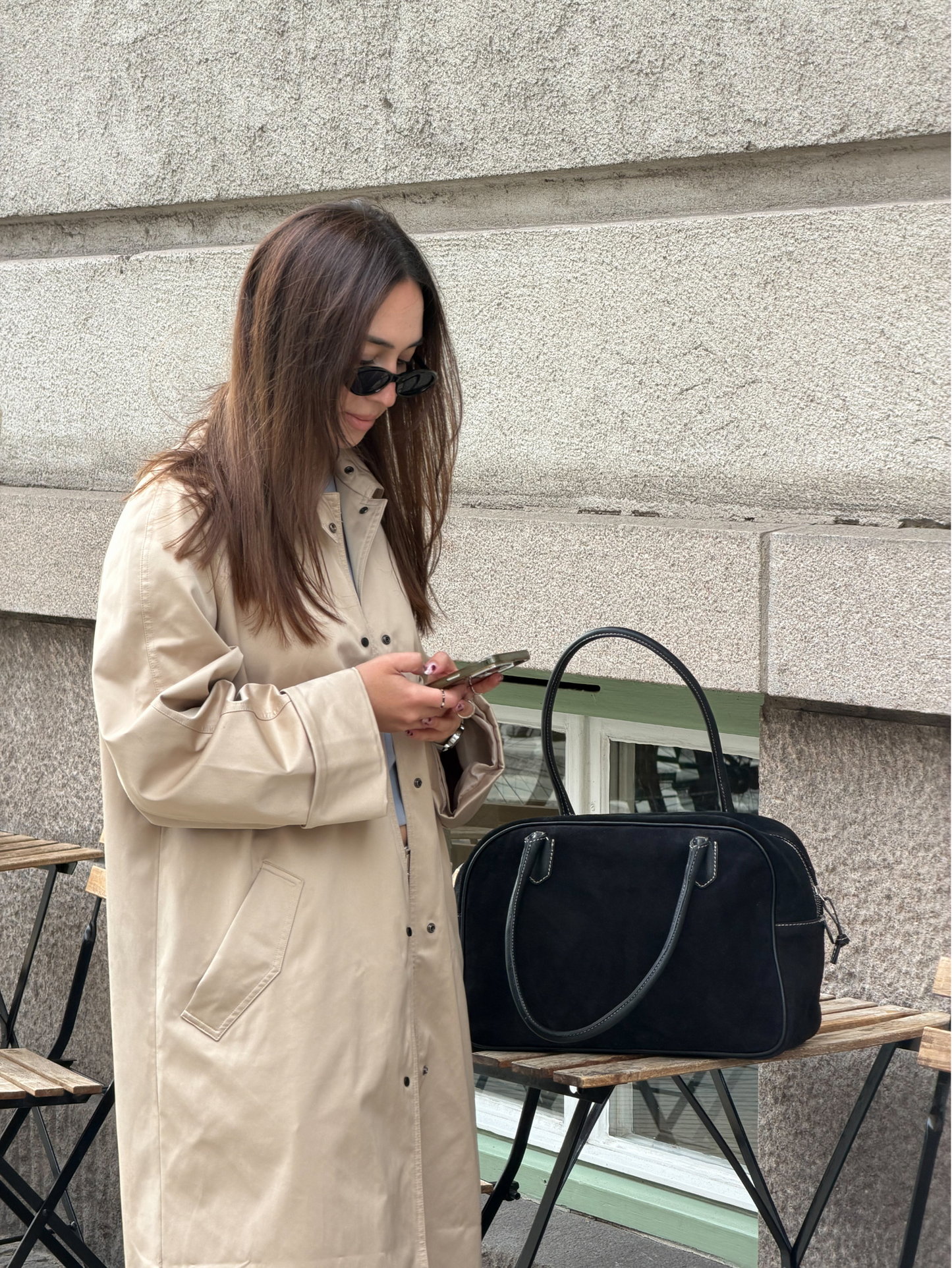 Suede Bailie Bag OneSize - Becksöndergaard