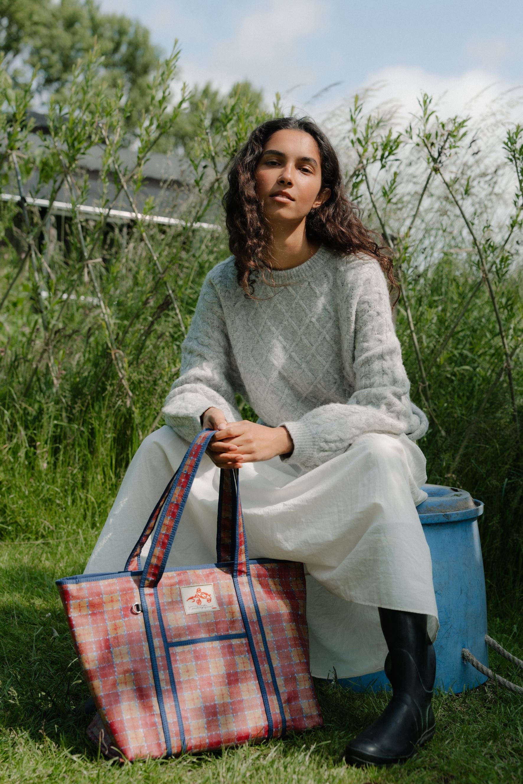 Checky Coated Aubrey Bag OneSize - Becksöndergaard