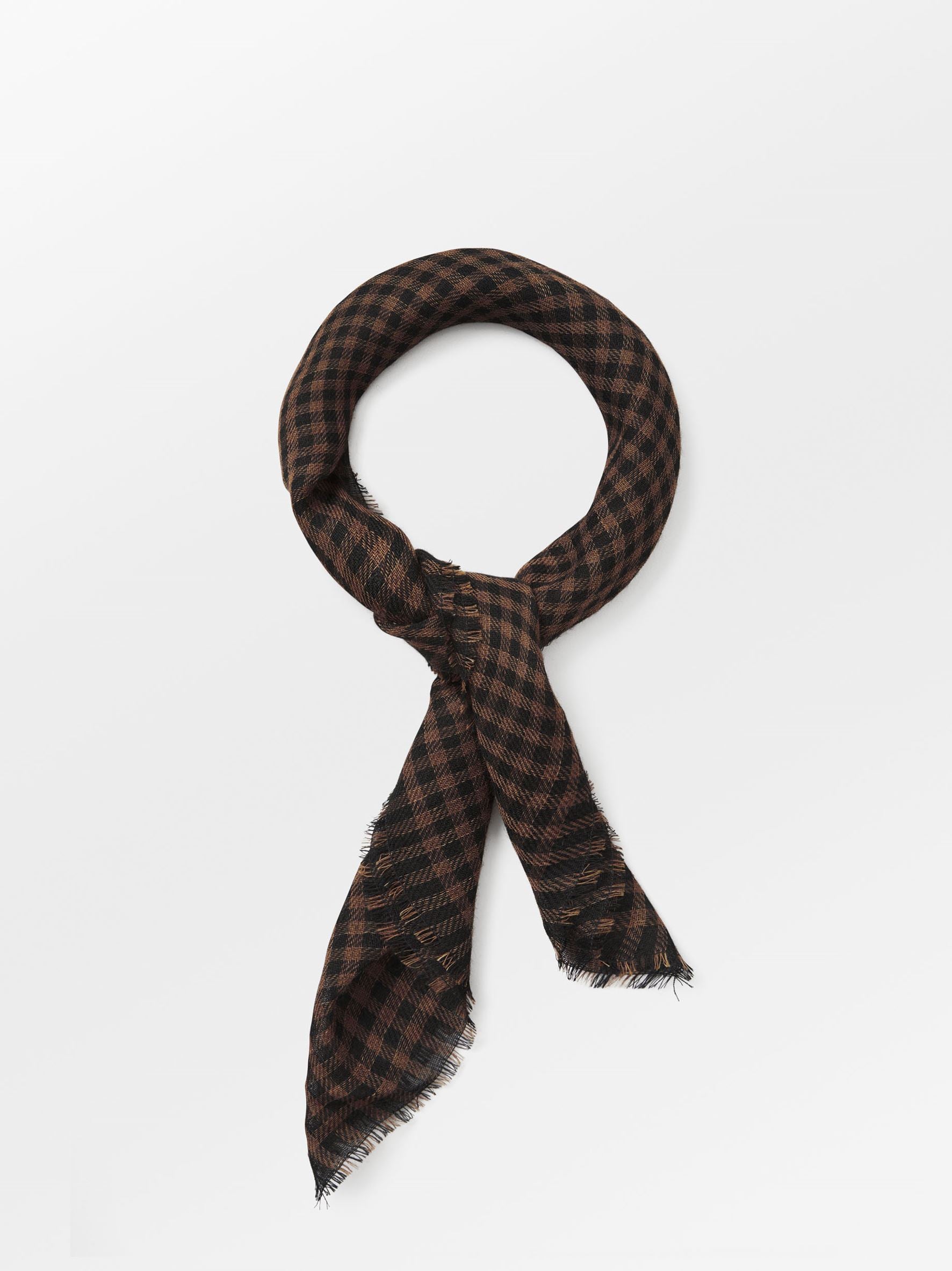 Gingham Wica Scarf OneSize - Becksöndergaard