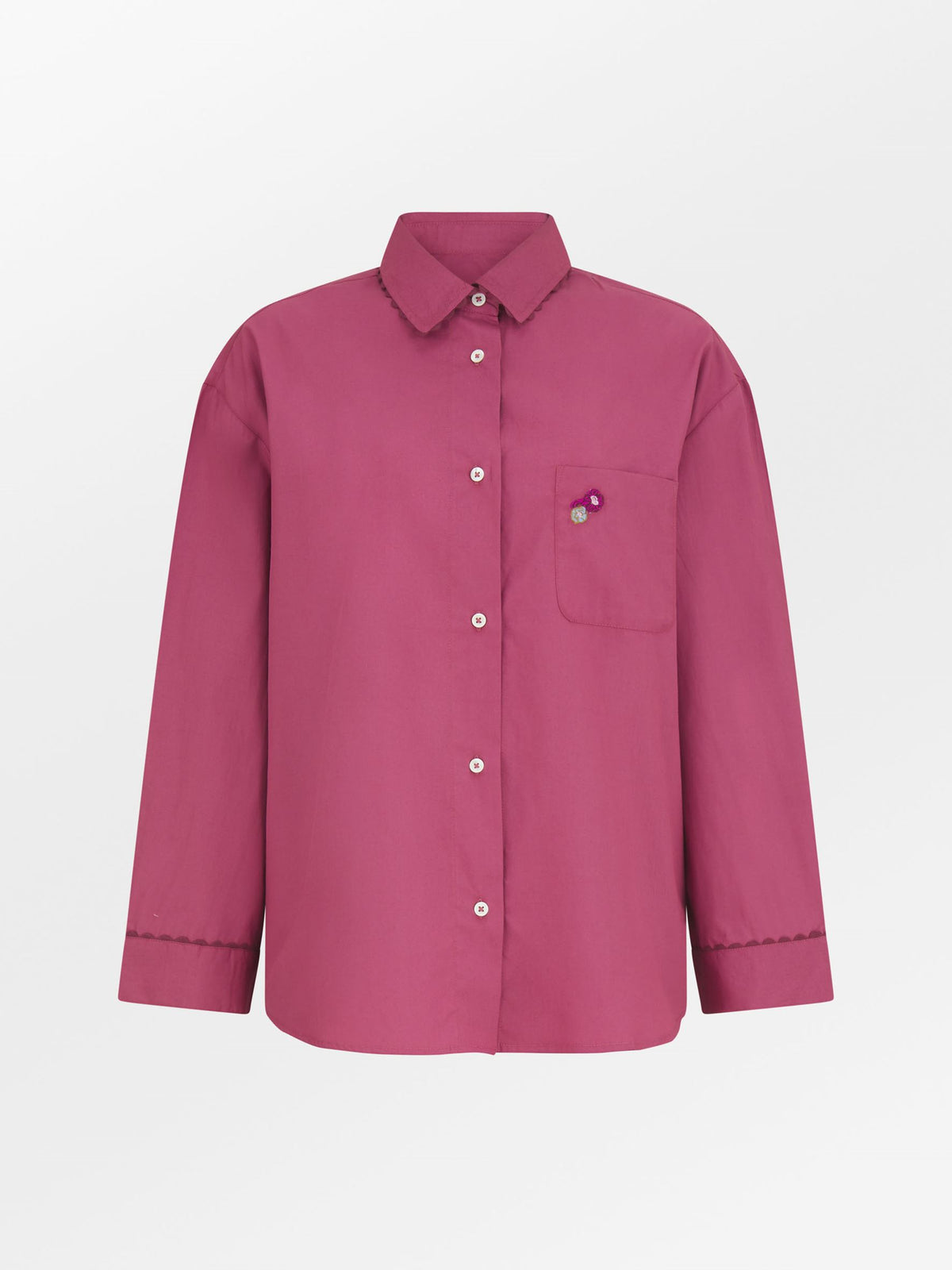 Scallop Wintaflora Pyjamas Shirt Clothing - Becksöndergaard