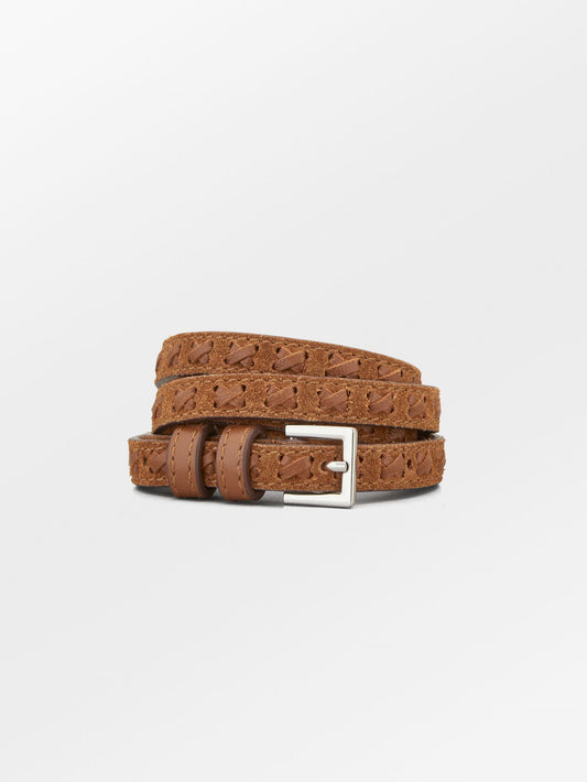 Suede Braid Aria Belt Clothing - Becksöndergaard