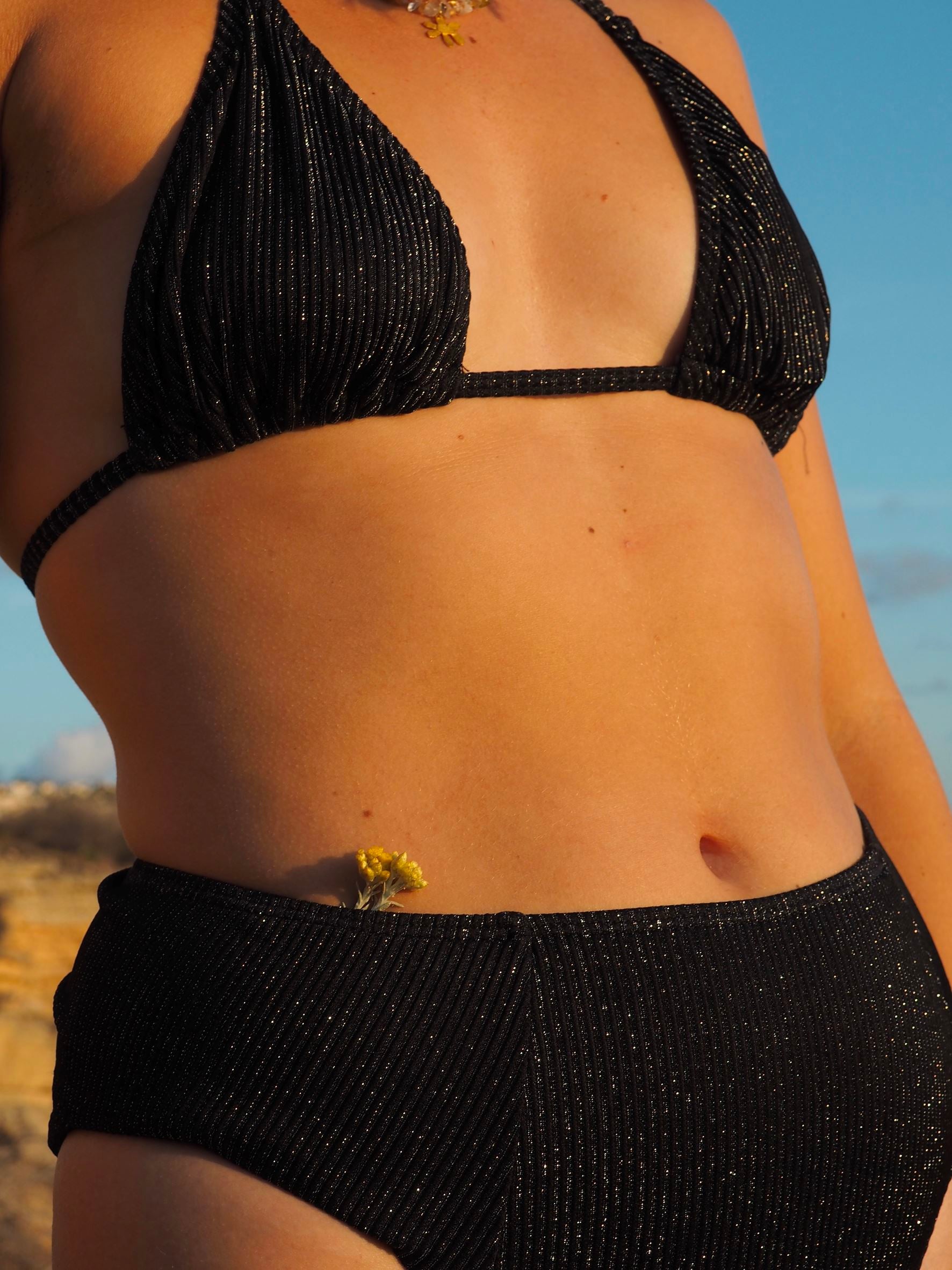 Lyx High Waist Bikini Briefs Clothing - Becksöndergaard