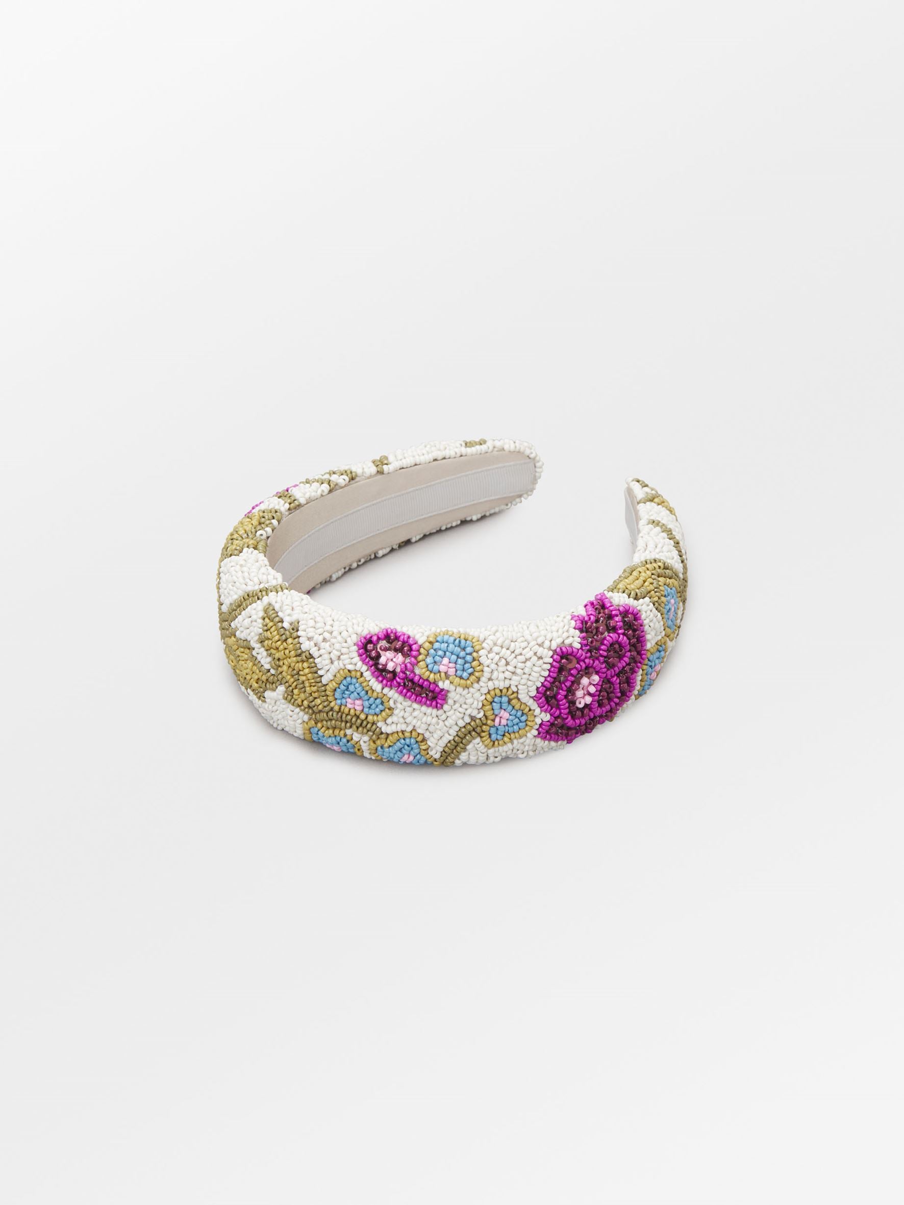 Wintaflora Wide Beaded Hairbrace OneSize - Becksöndergaard