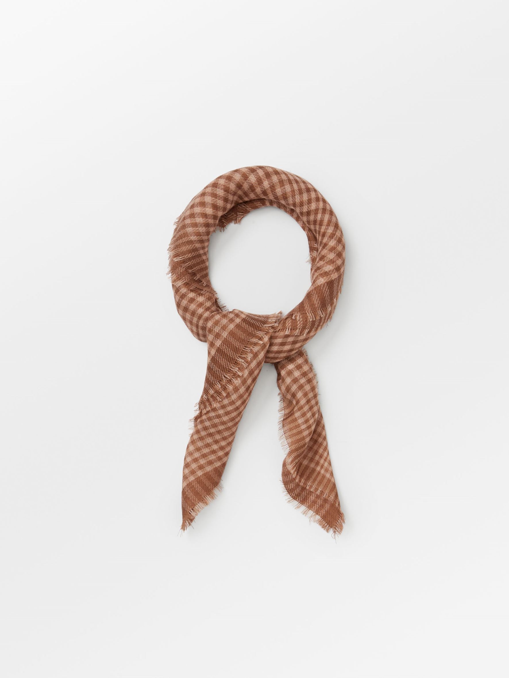 Gingham Wica Scarf OneSize - Becksöndergaard