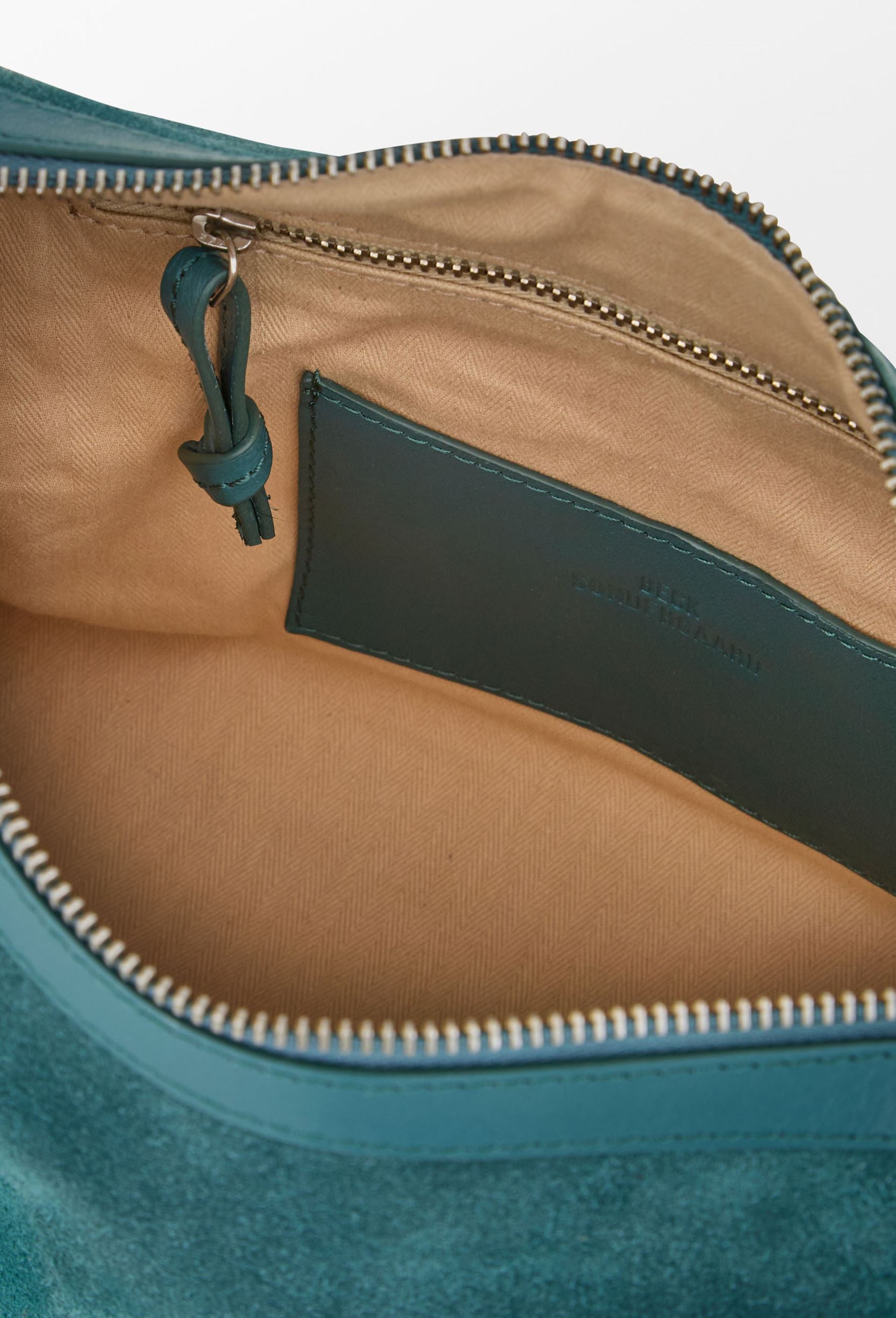Becksöndergaard, Suede Ginni M Bag - Mediteal Green, bags, bags, bags, bags, bags