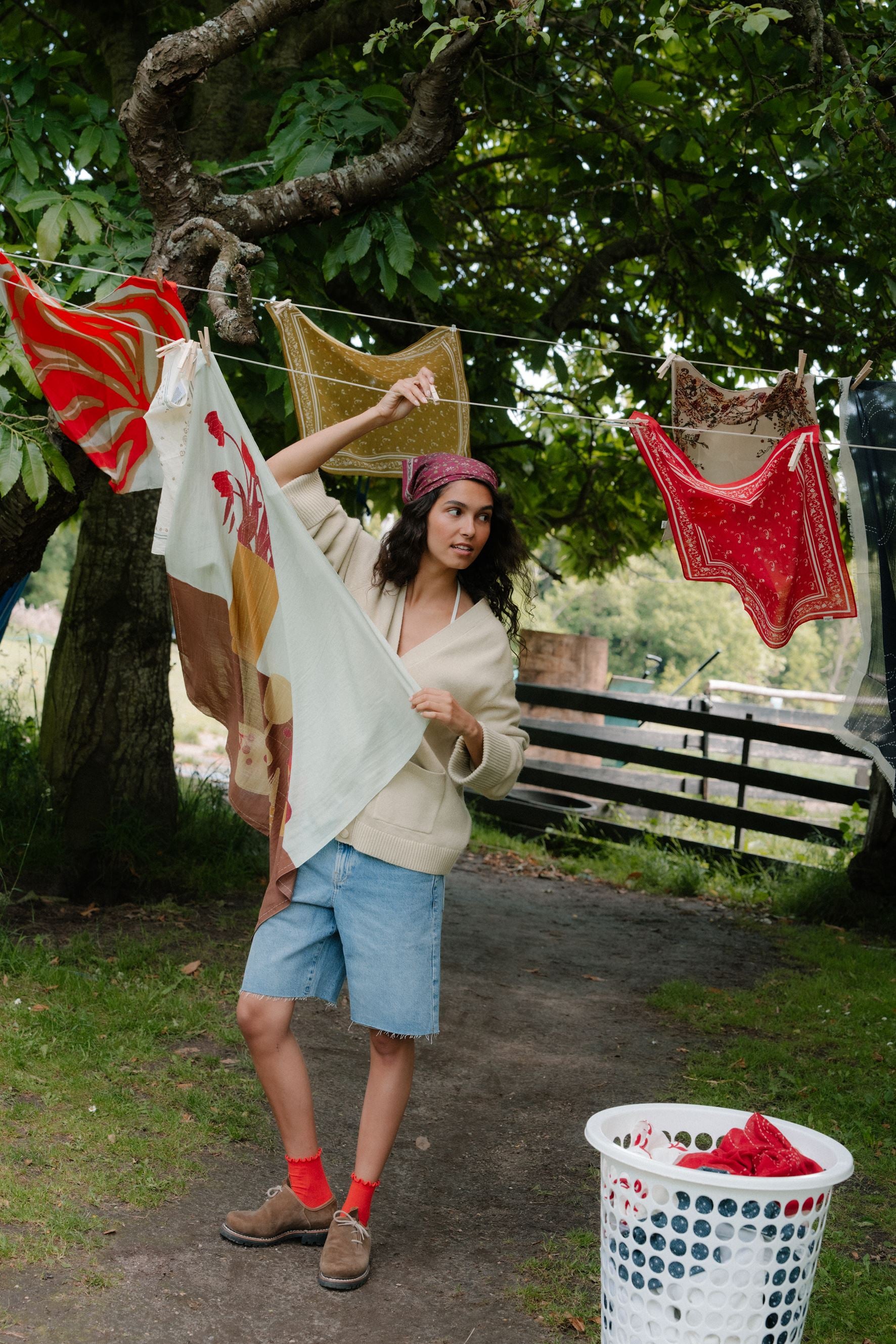 Graphiflora Sia Scarf OneSize - Becksöndergaard