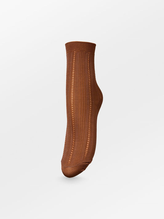Becksöndergaard, Solid Drake Sock - Mocha Brown, socks, socks, black week, black week