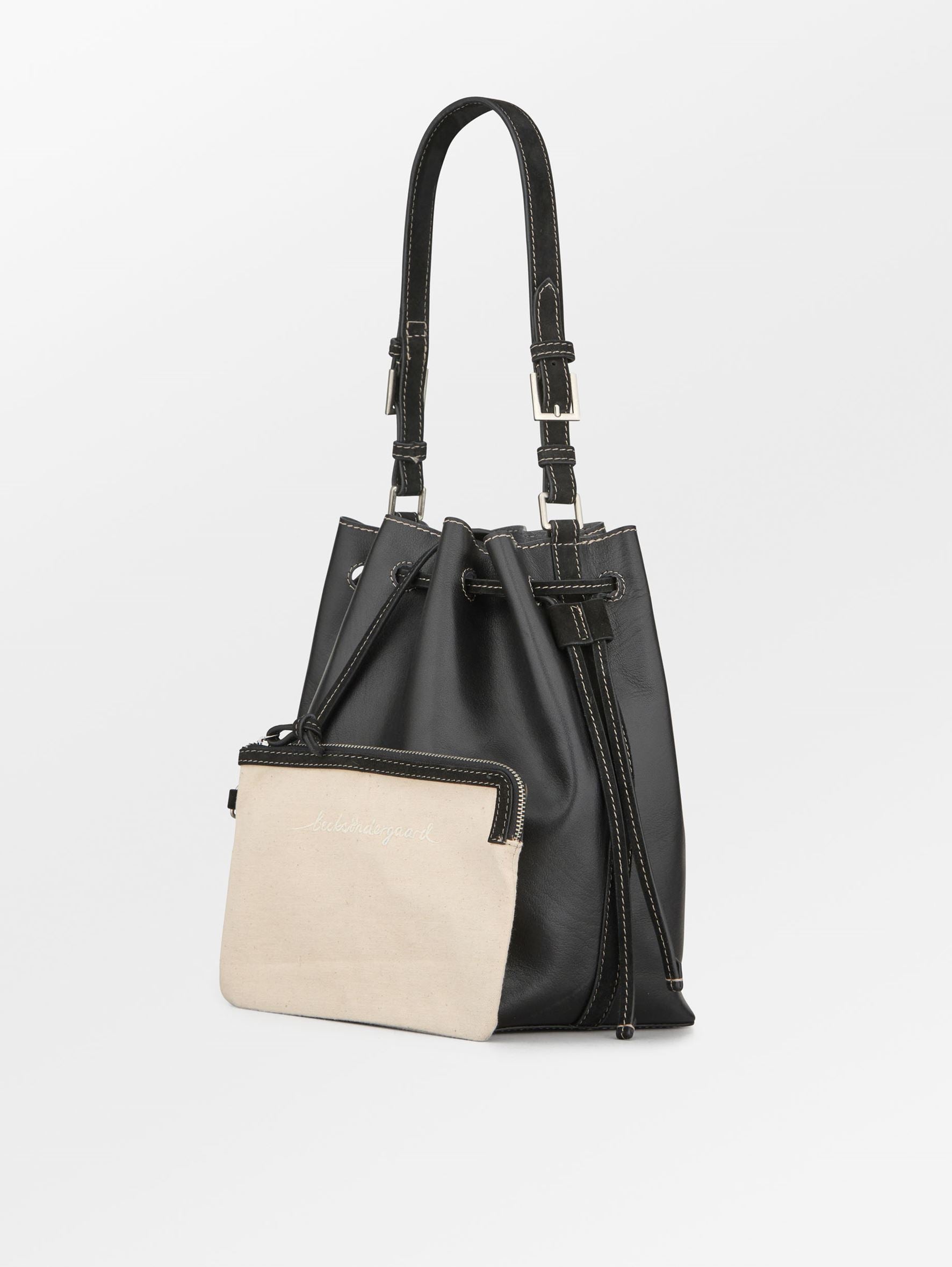 Becksöndergaard, Smooth Bucket Bag - Black, bags, bags, bags, sale, sale, bags, bags