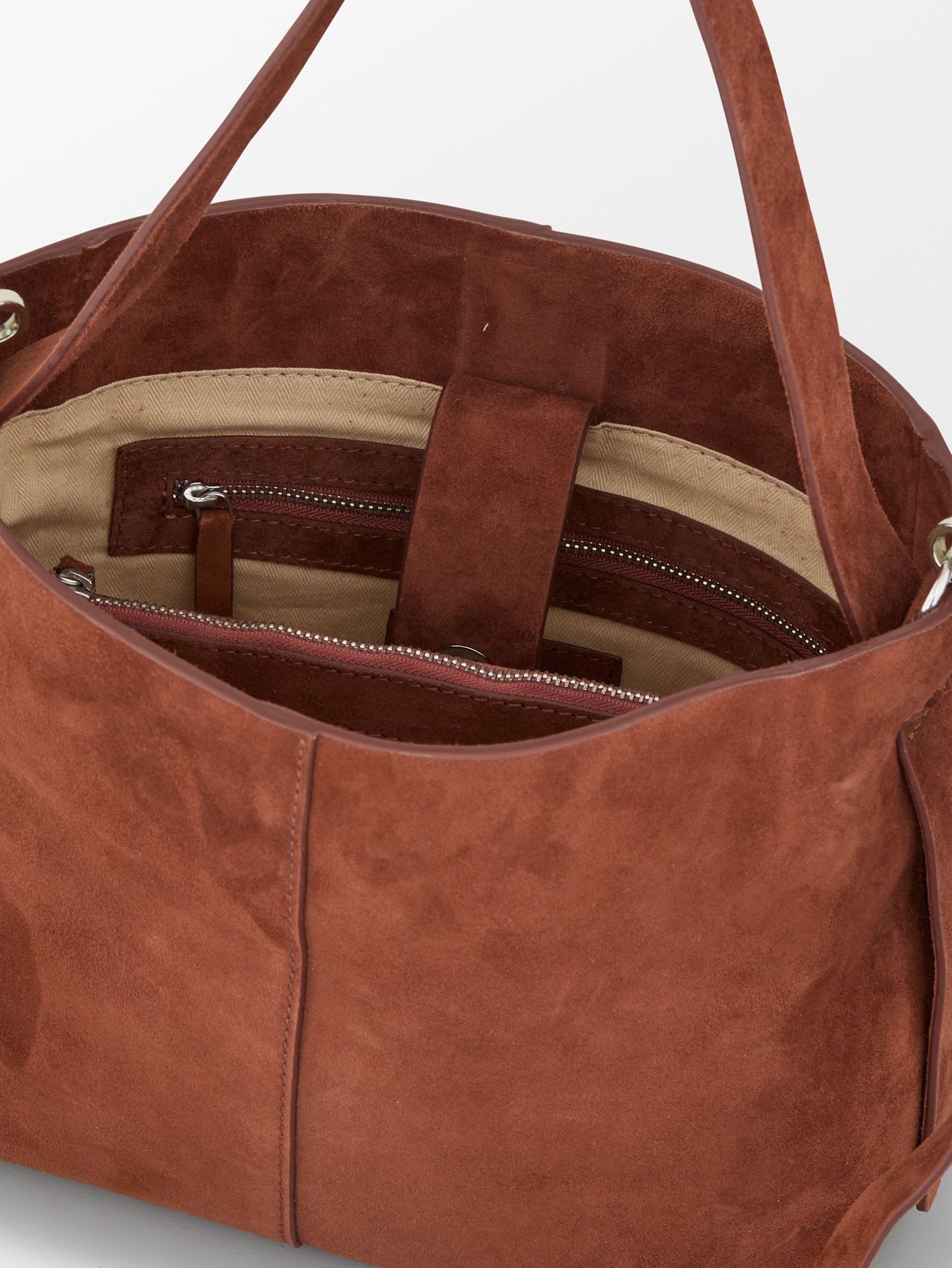 Suede Fraya Small Bag OneSize - Becksöndergaard