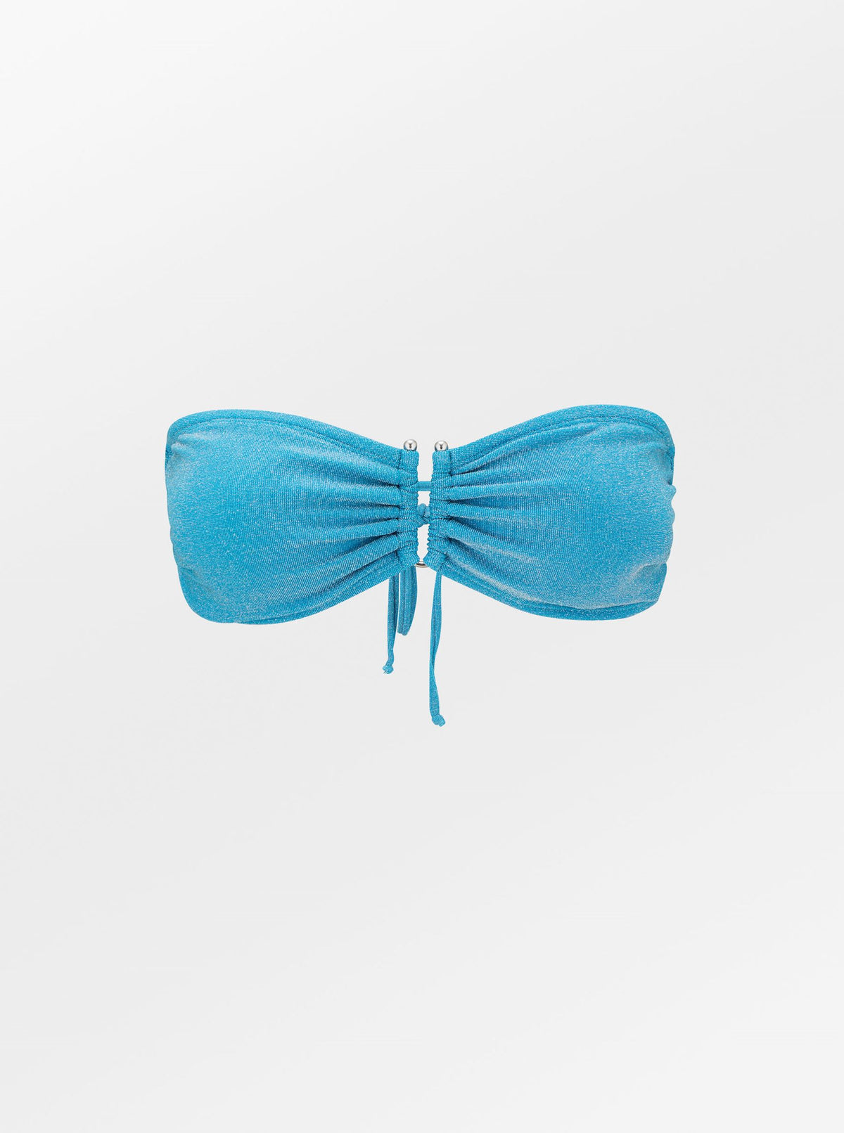 Lux Bandeau Tie Bikini Top Clothing - Becksöndergaard