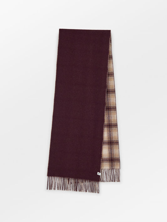 Becksöndergaard, Elorenca Scarf - Burgundy, scarves, scarves, scarves, gifts, black week, black week