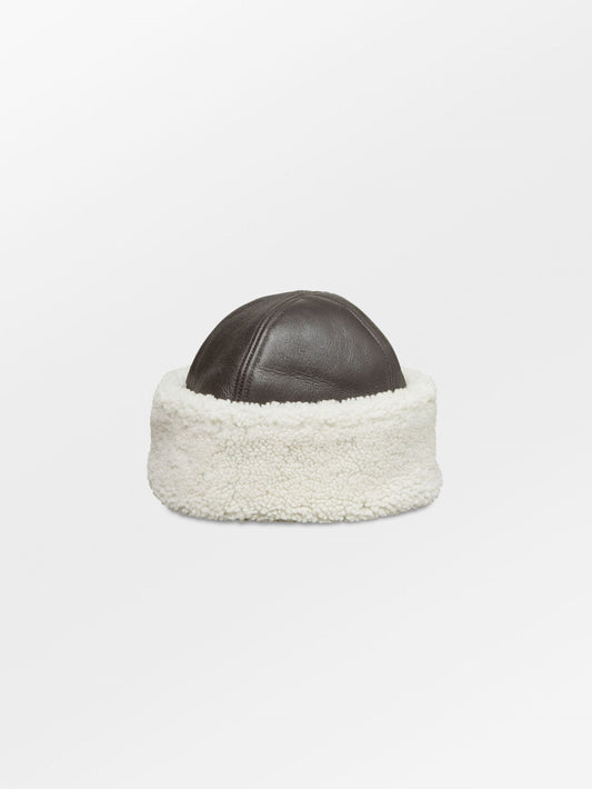 Dora Smooth Shearling Hat Clothing - Becksöndergaard