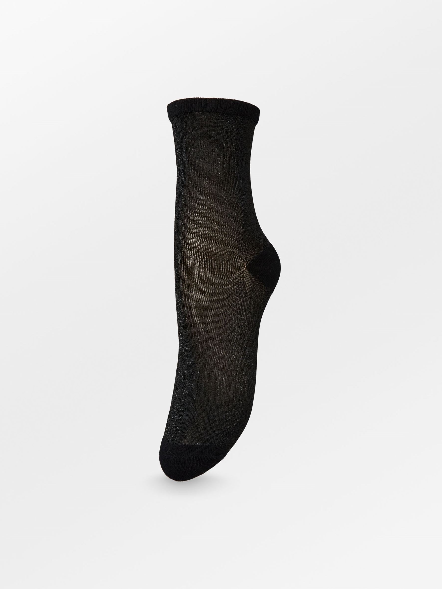 Becksöndergaard, Dina Solid - Black/Black, socks, archive, archive, socks, black week, black week
