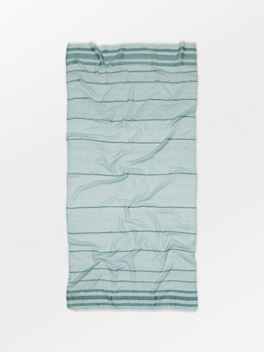 Becksöndergaard, Milena Cowo Scarf - Silver Blue, scarves, scarves, sale, sale, scarves, black week, black week