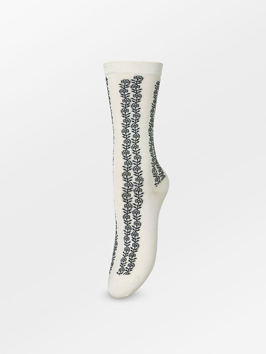 Becksöndergaard, Teila Visca Sock - White, socks, archive, archive, sale, sale, socks