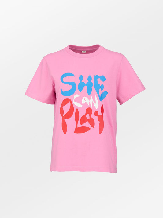 She Can Play T-shirt Clothing - Becksöndergaard