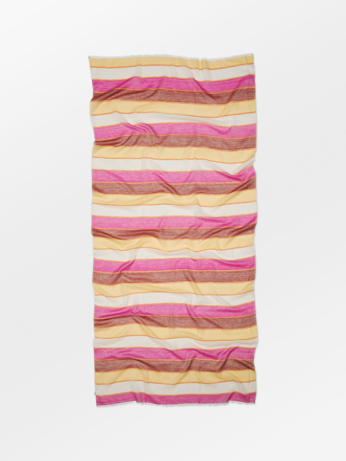 Becksöndergaard, Stribella Cowea Scarf - Cone Flower Pink, archive, archive