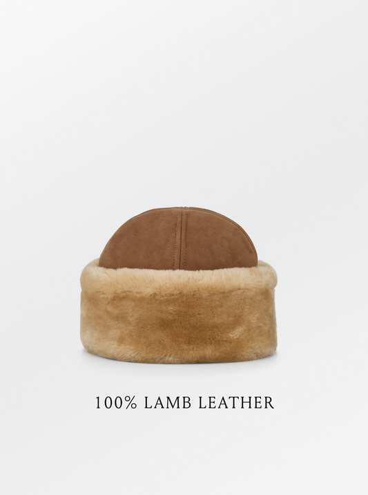 Dora Shearling Hat Clothing - Becksöndergaard