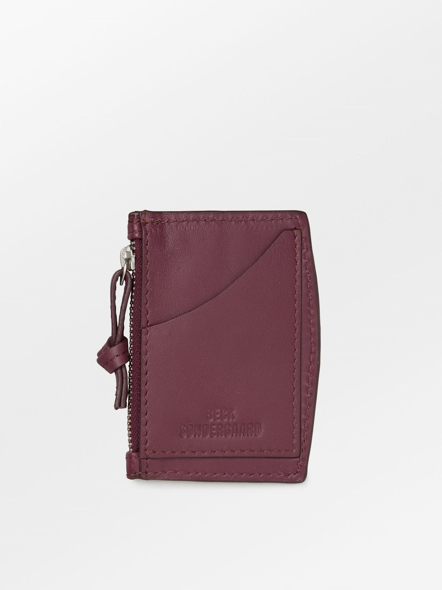 Nappa Zip Card Holder OneSize - Becksöndergaard