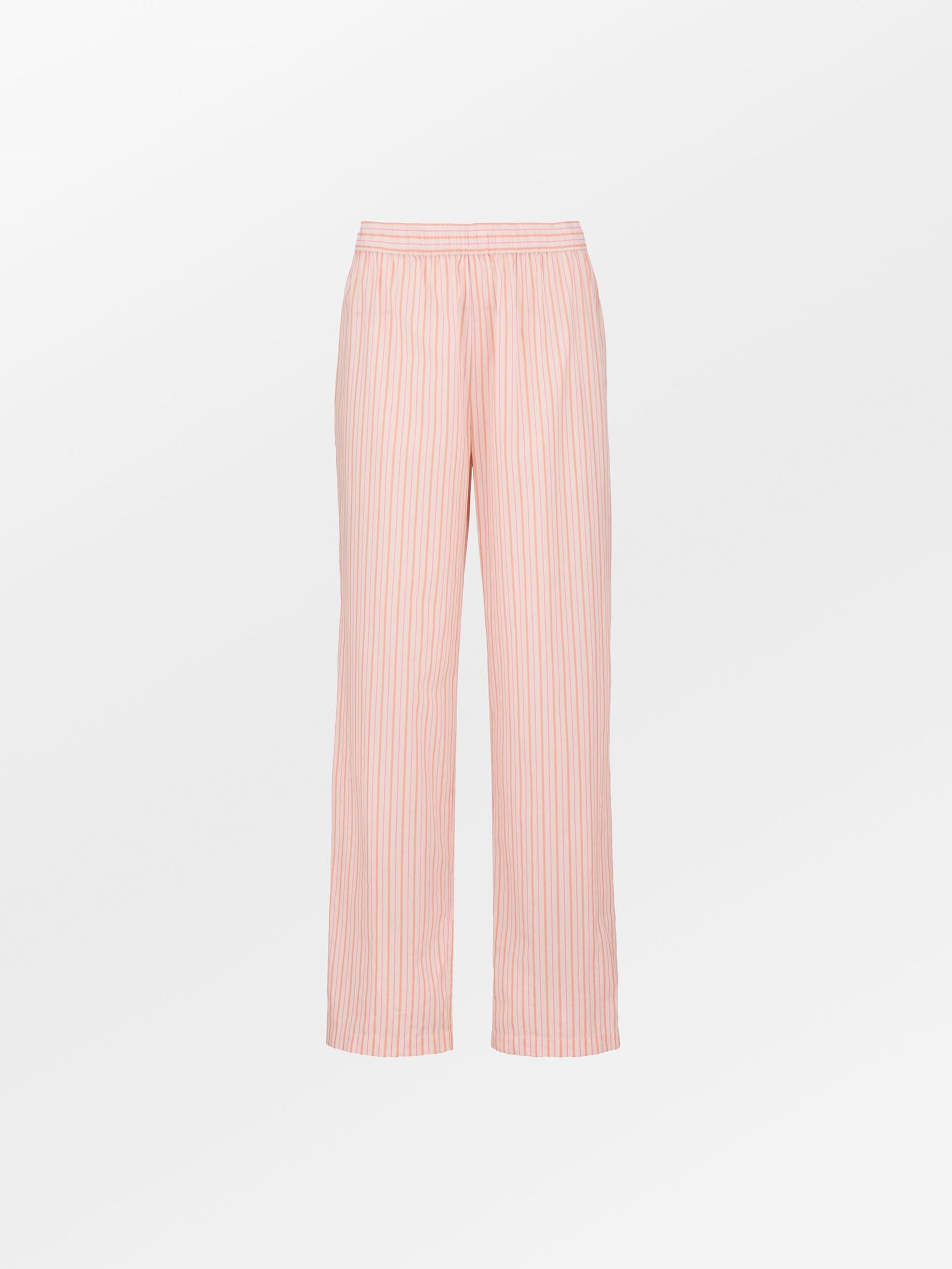 Stripel Pyjamas Set - Pink Clothing - Becksöndergaard