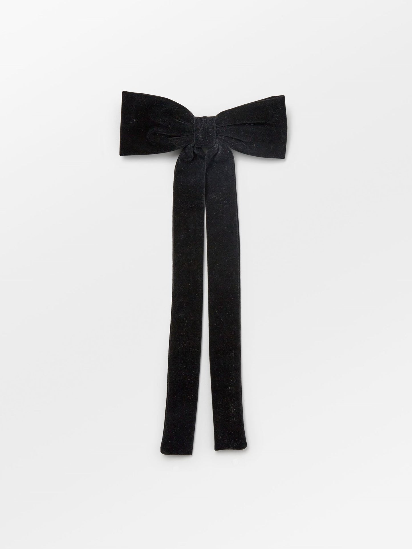 Velvet Bow Hair Clip OneSize - Becksöndergaard
