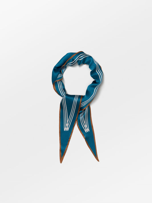 Becksöndergaard, Zanla Diamond Scarf - Legion Blue, scarves, archive, archive, sale, sale, scarves