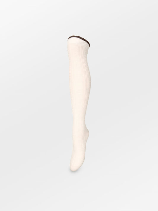 Scallop Knee Sock Socks - Becksöndergaard