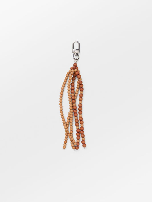 Beaded Wood Tassel Charm OneSize - Becksöndergaard