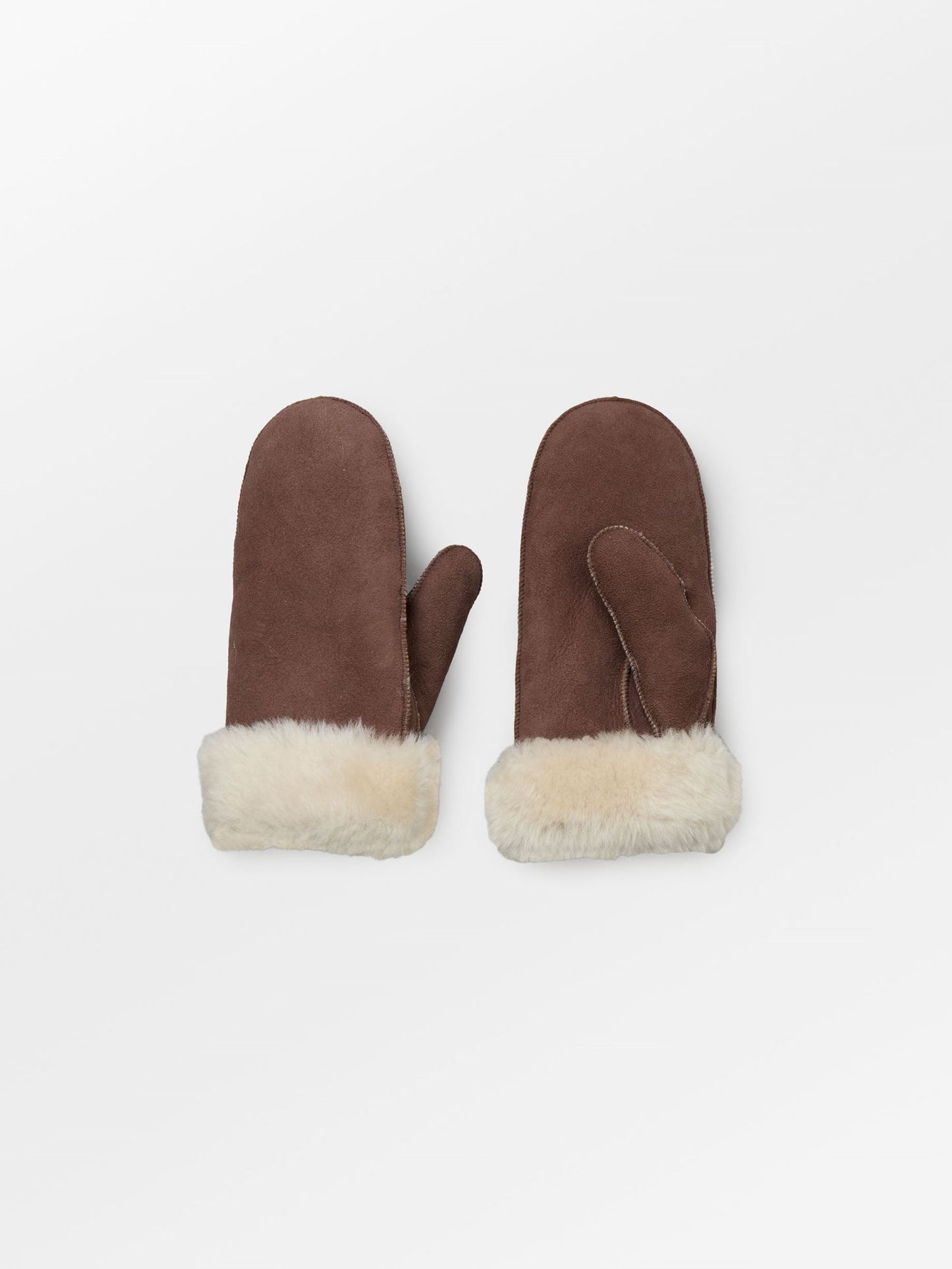 Becksöndergaard, Doa Shearling Mitten - Hot Fudge Brown, winter accessories, winter accessories, gifts, black week, black week, black week