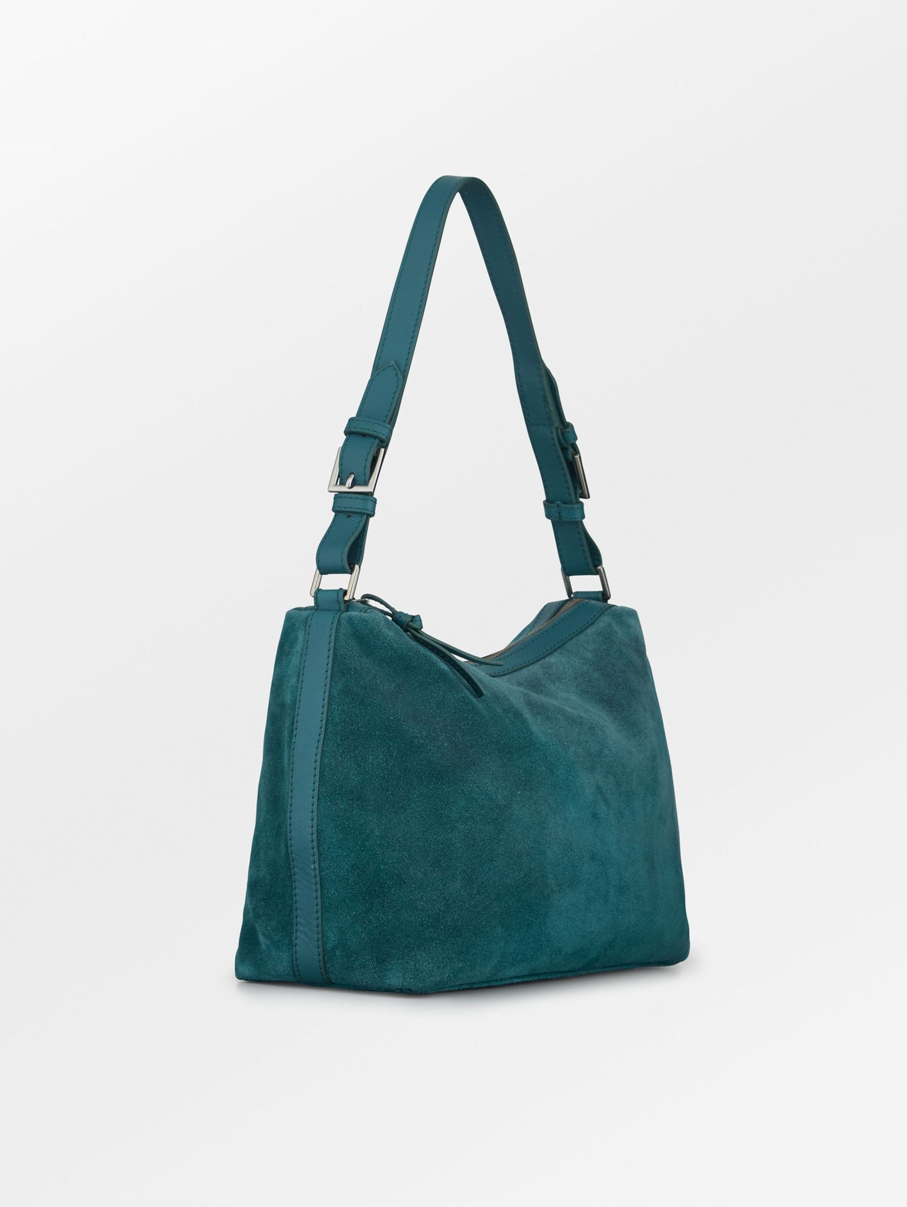 Becksöndergaard, Suede Ginni M Bag - Mediteal Green, bags, bags, bags, bags, bags