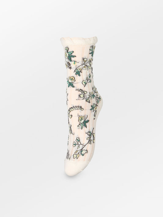 Becksöndergaard, Fairygard Cotta Sock - Birch White, socks, sale, sale, socks, black week, black week