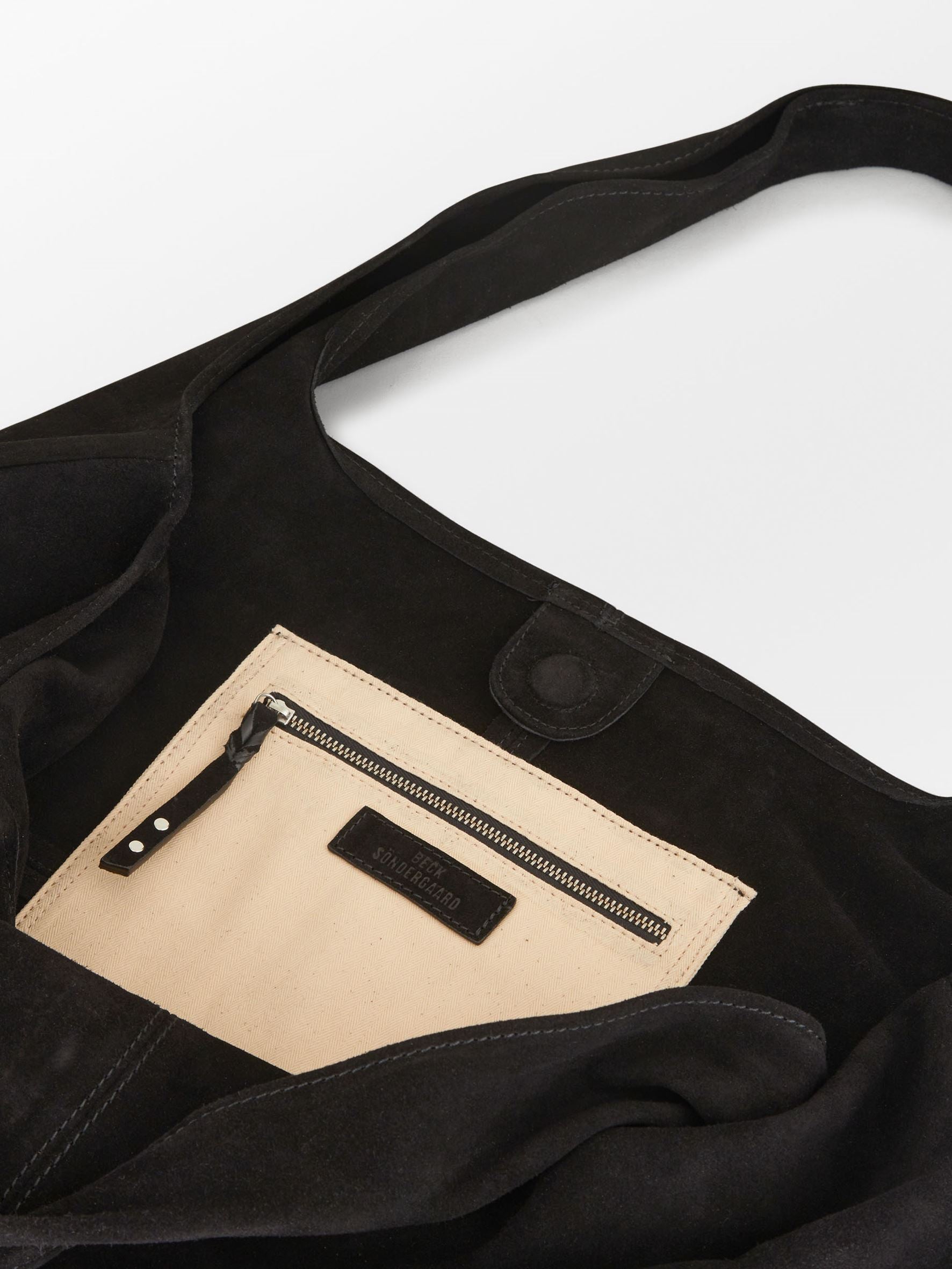 Becksöndergaard, Suede Dalliea Bag - Black, bags, bags, bags, bags, bags