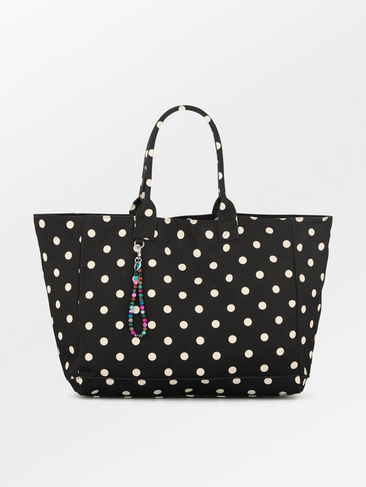 Becksöndergaard, Polka Canvas Camila Bag - Black, bags, bags, sale, sale
