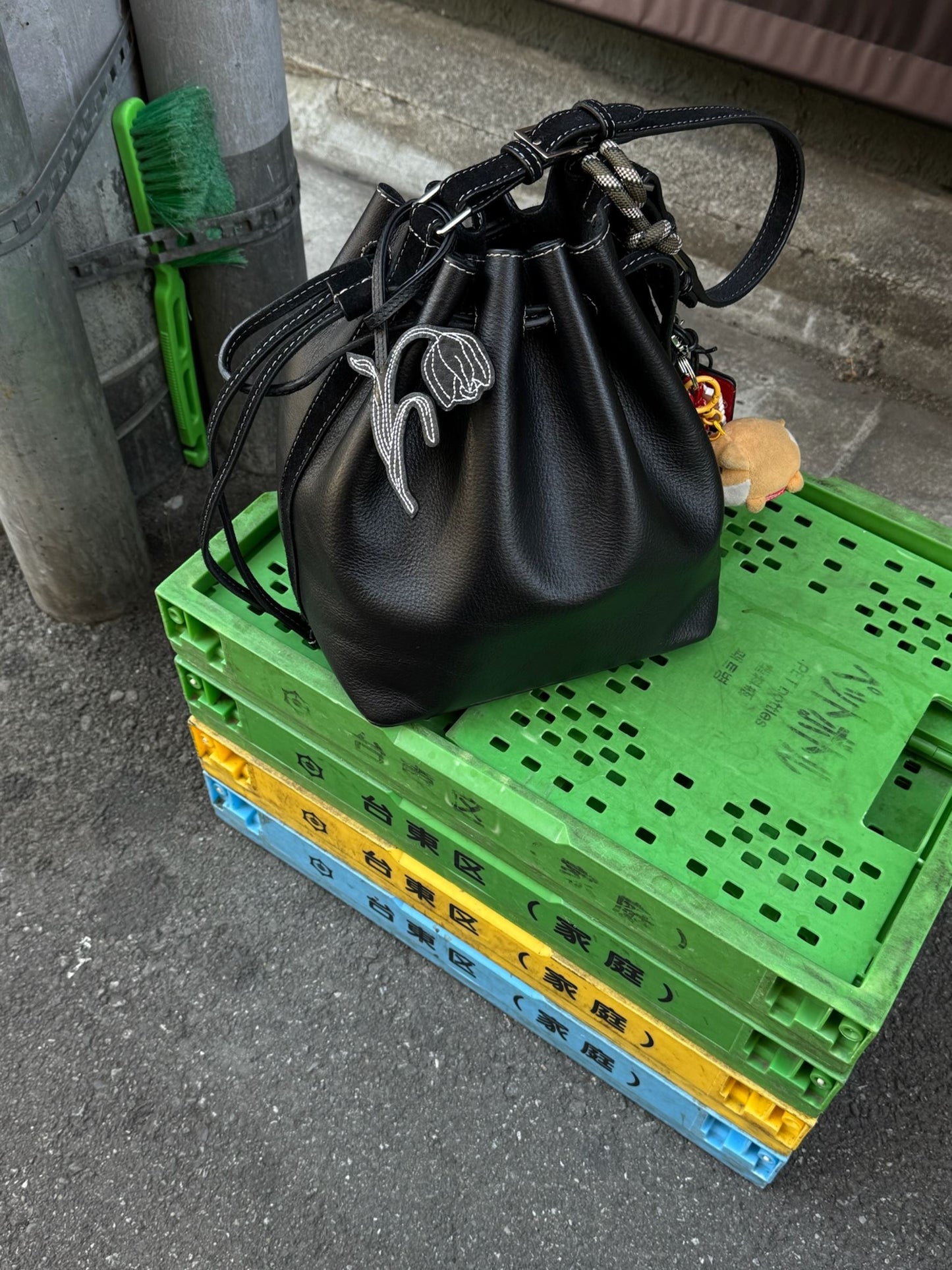 Smooth Bucket Bag OneSize - Becksöndergaard