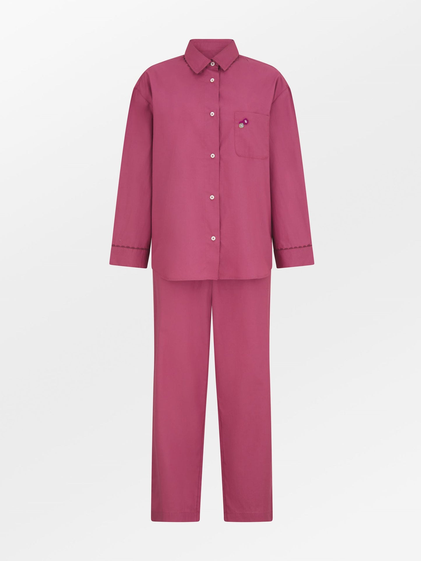 Scallop Wintaflora Pyjamas Shirt Clothing - Becksöndergaard