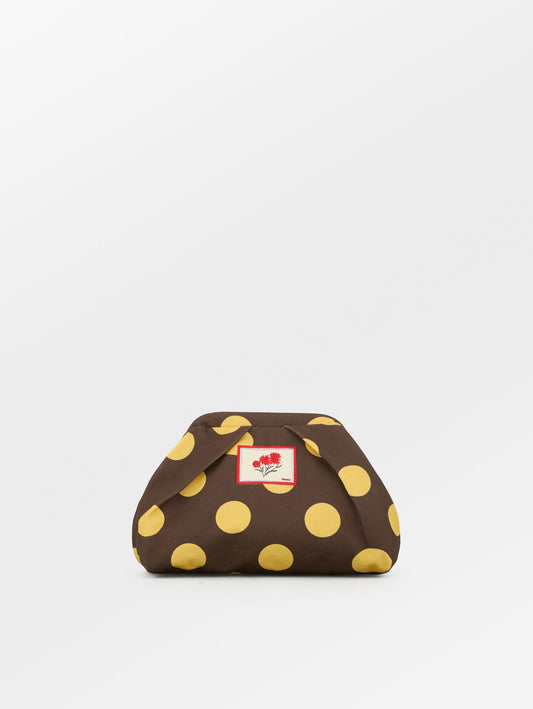 Becksöndergaard, Maxi Polka Canvas Bonita Bag - Hot Fudge Brown, mid season sale, gaveidéer under 500