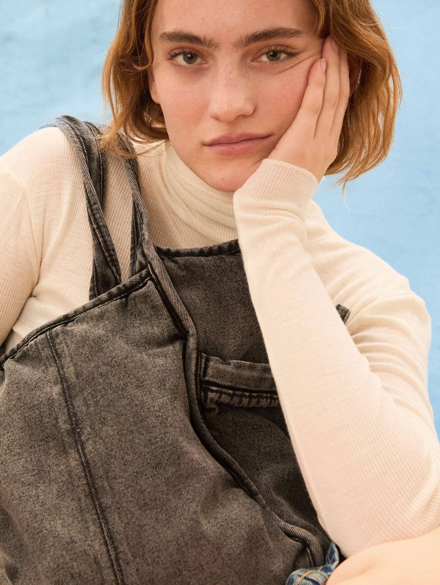 Washed Denima Laurel Bag OneSize - Becksöndergaard