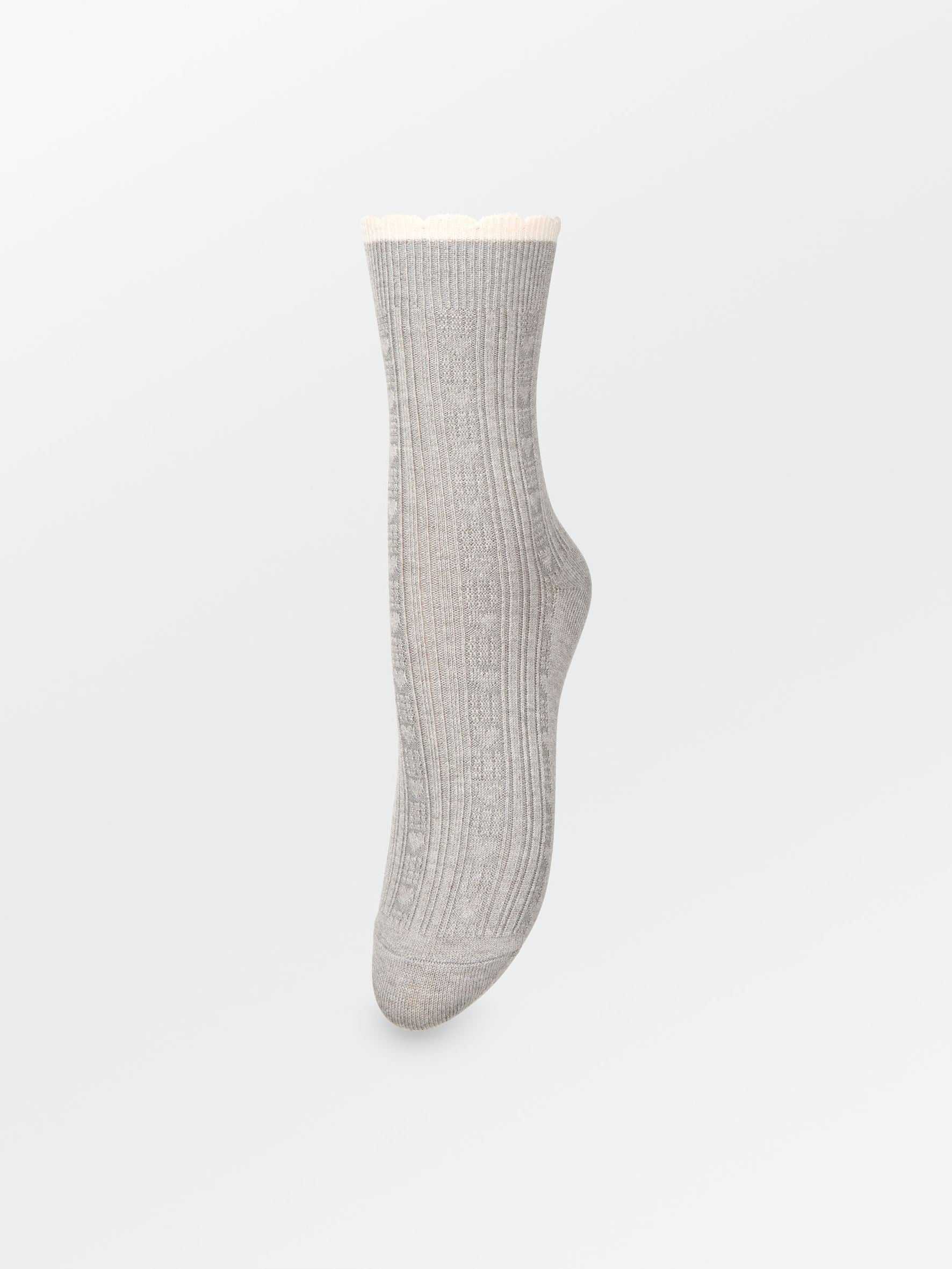 Scallop Sock Socks - Becksöndergaard
