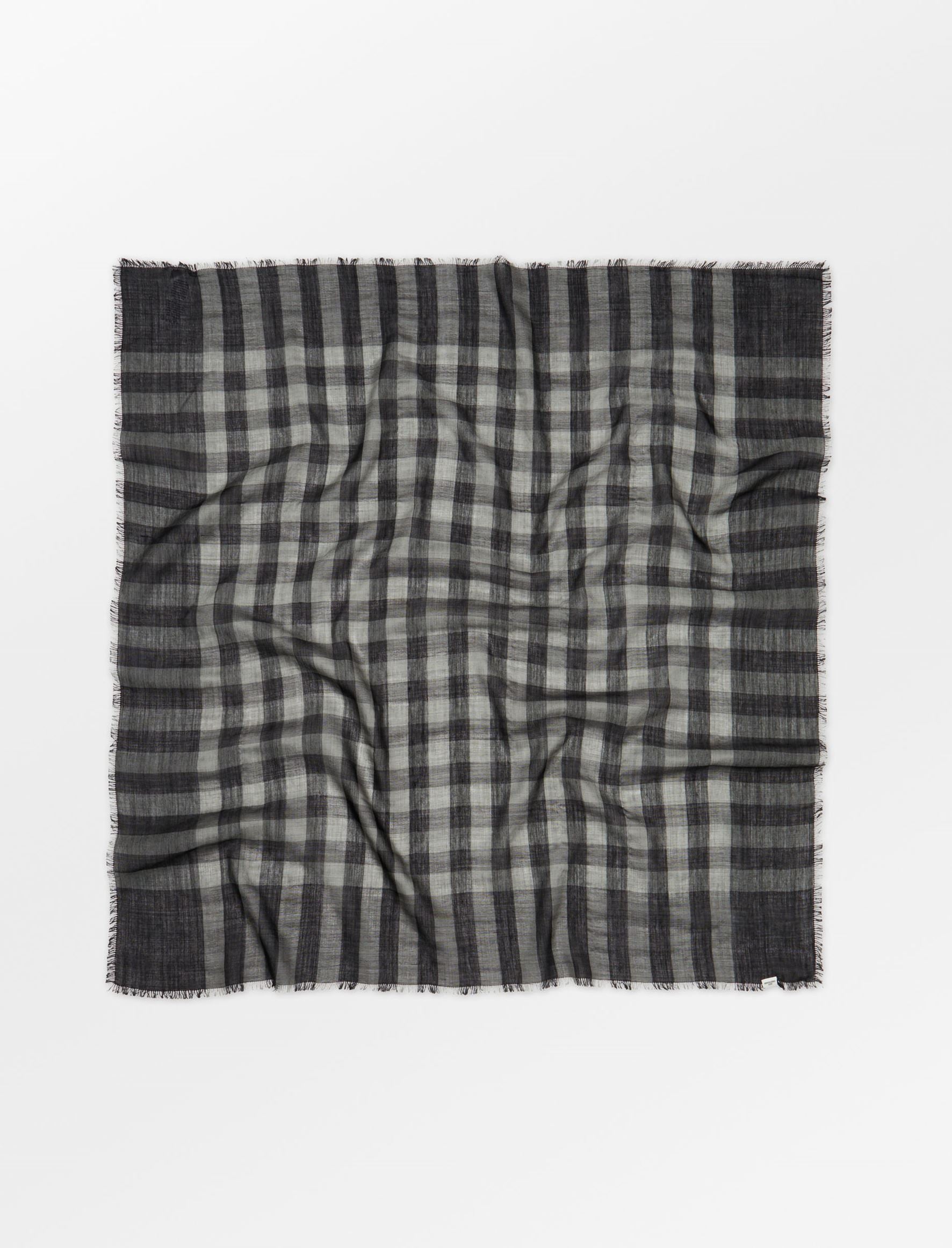 Check Siw Scarf OneSize - Becksöndergaard