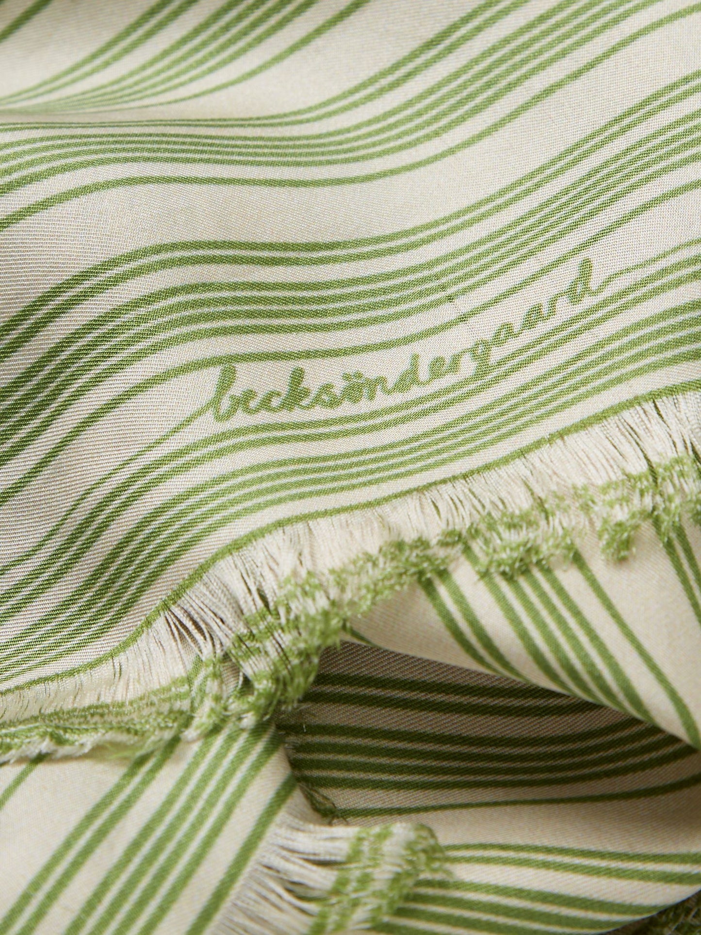 Strifilia Green Sia Scarf OneSize - Becksöndergaard