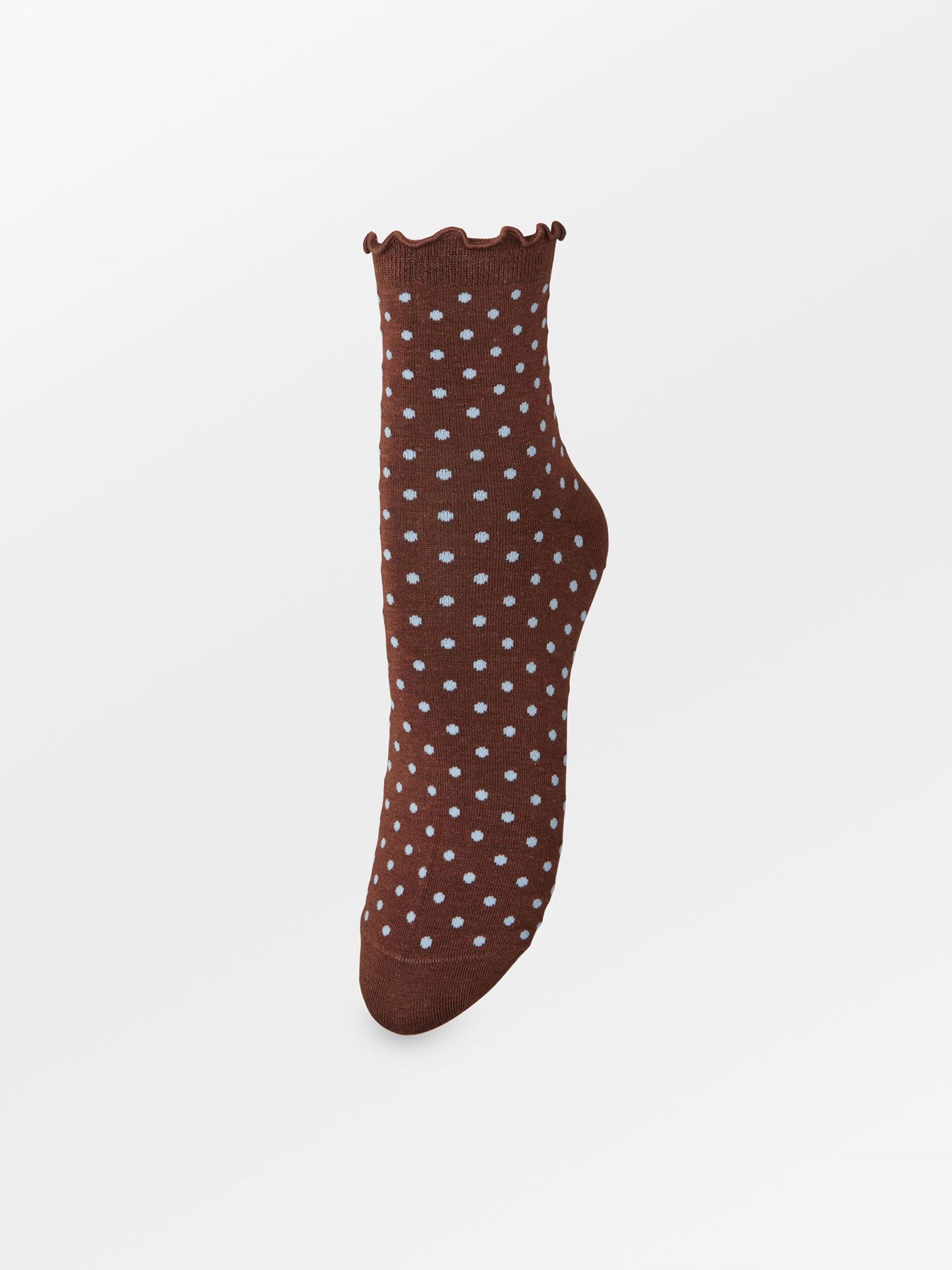 Dotted Frilla Short Sock Socks - Becksöndergaard