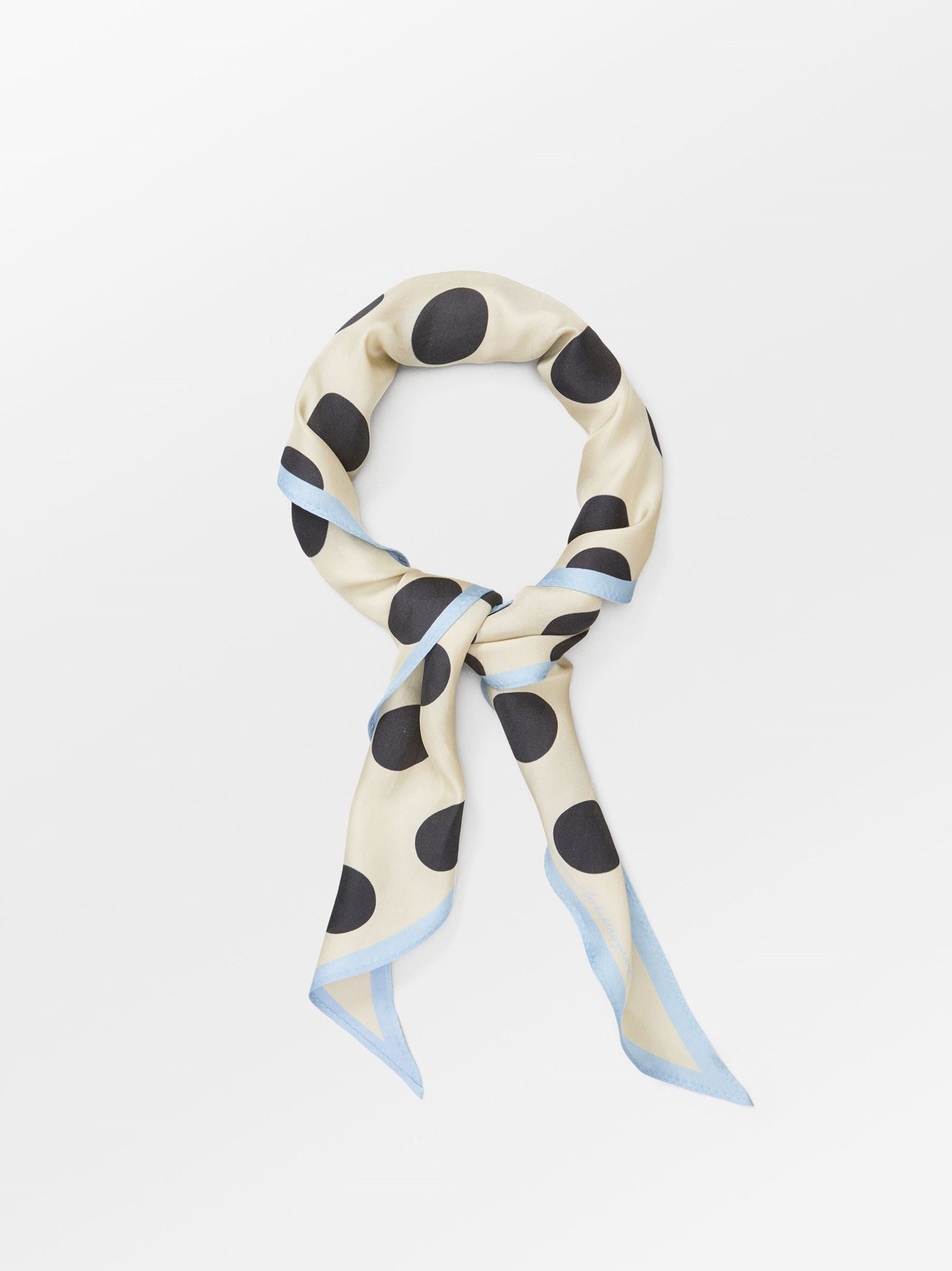 Maxi Polka Triangle Sia Scarf OneSize - Becksöndergaard