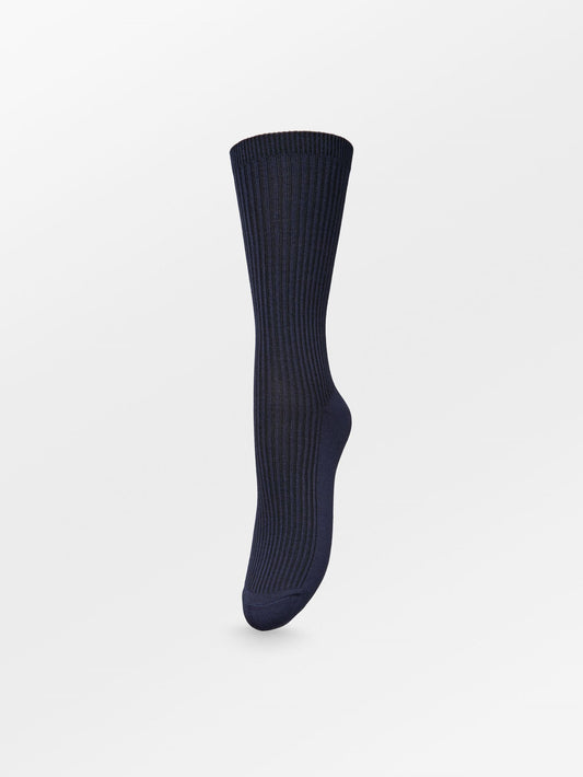 Telma Solid Sock - Midnight Blue Socks - Becksöndergaard