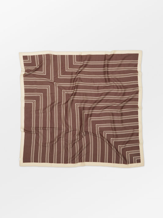 Becksöndergaard, Strie Sico Scarf - Hot Fudge Brown, scarves, scarves, winter accessories, winter accessories