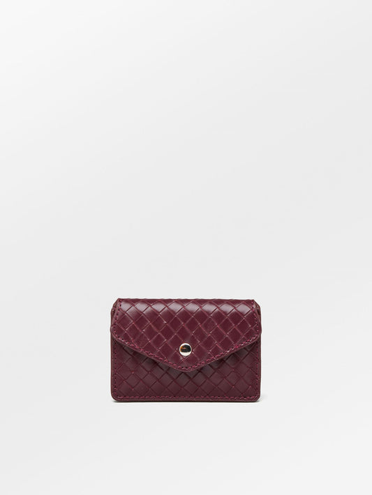 Rallo Card Wallet - Zinfandel Red OneSize - Becksöndergaard