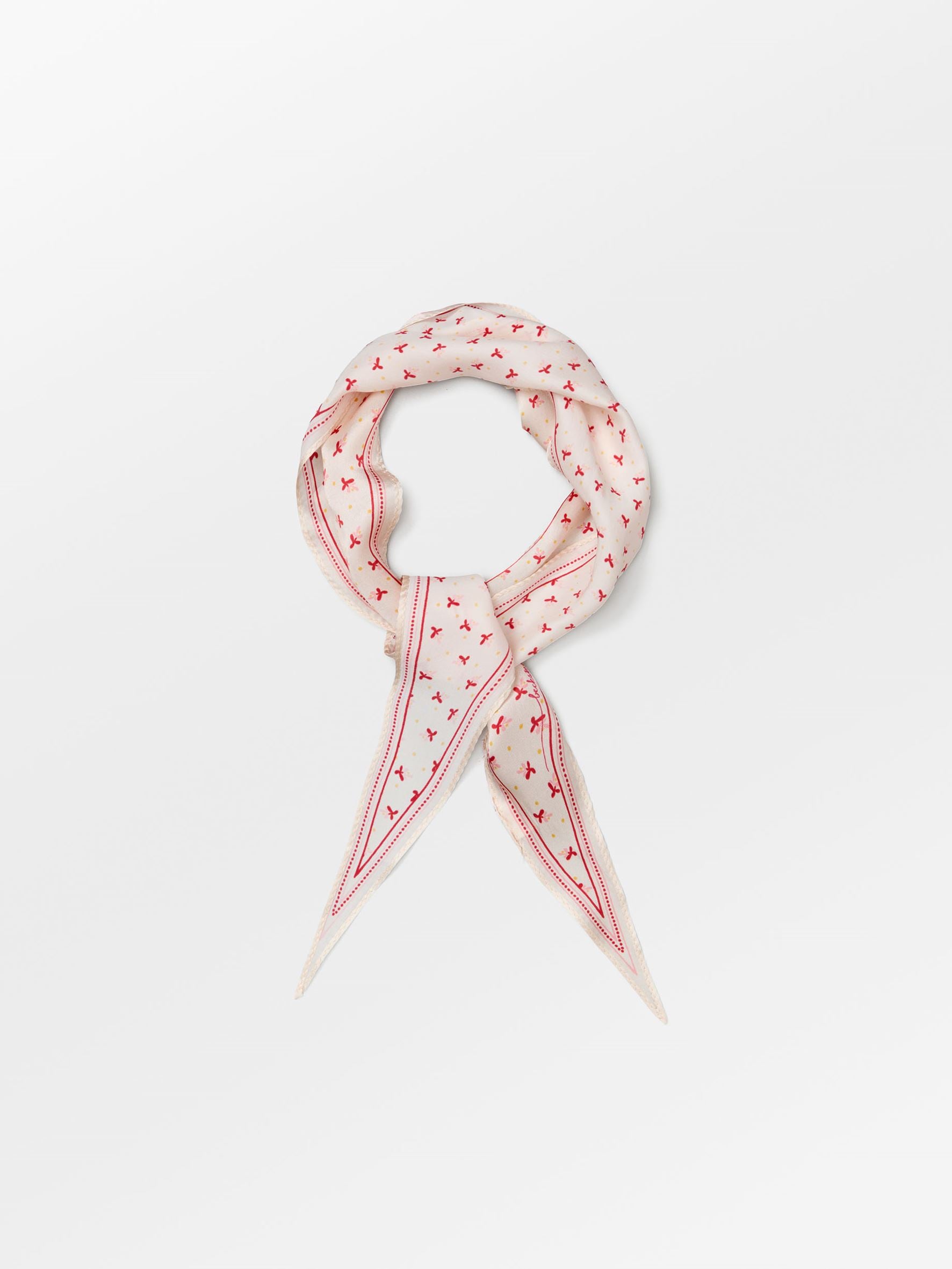 Halia Diamond Scarf - Pink Icing OneSize - Becksöndergaard