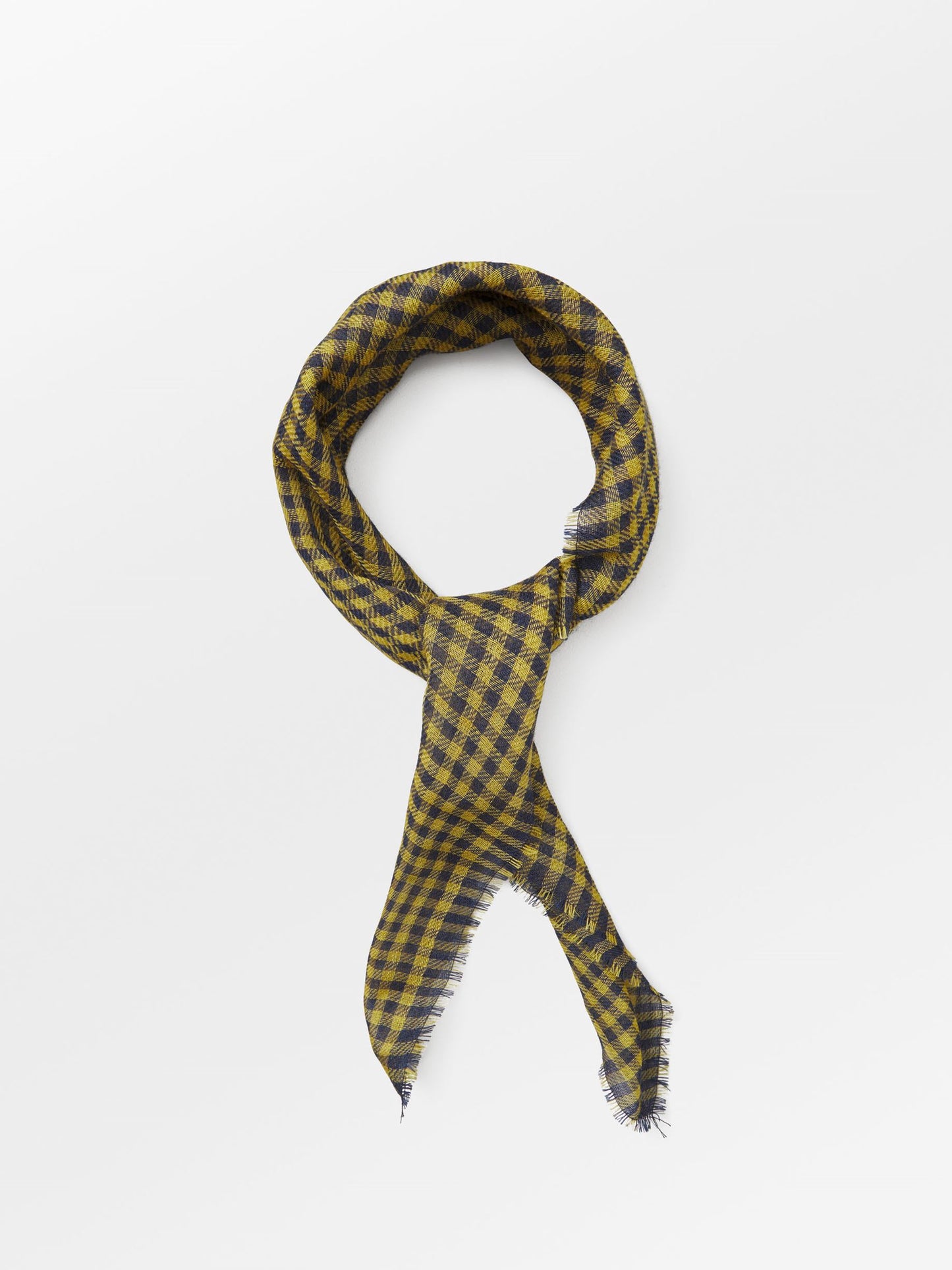 Gingham Wica Scarf OneSize - Becksöndergaard