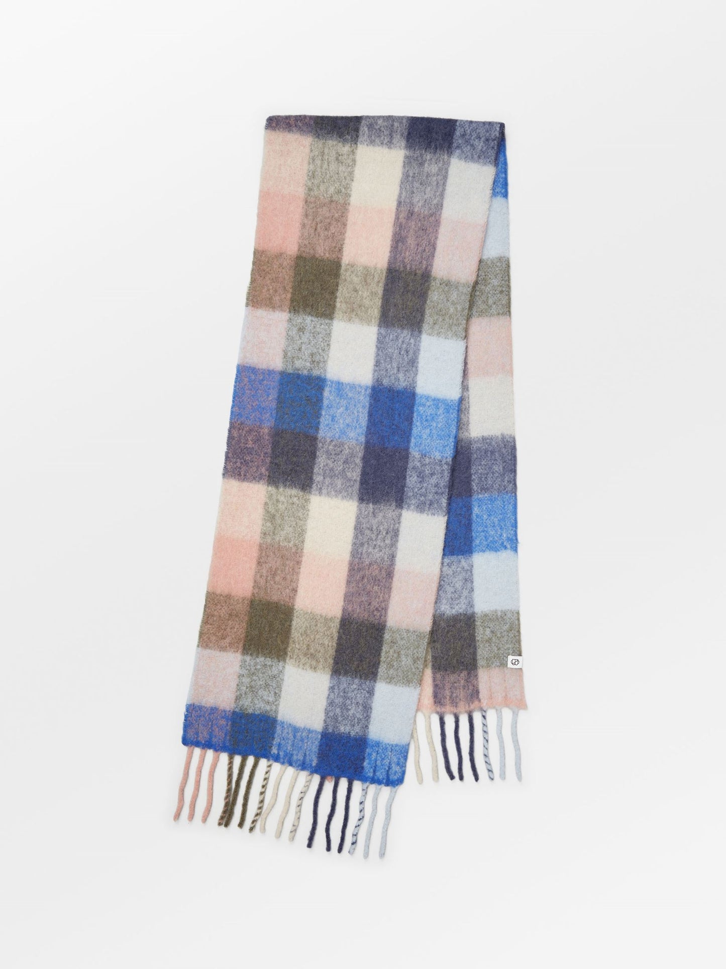 Becksöndergaard, Check Anilopa Scarf - Maritime Blue, archive, archive, black week, black week