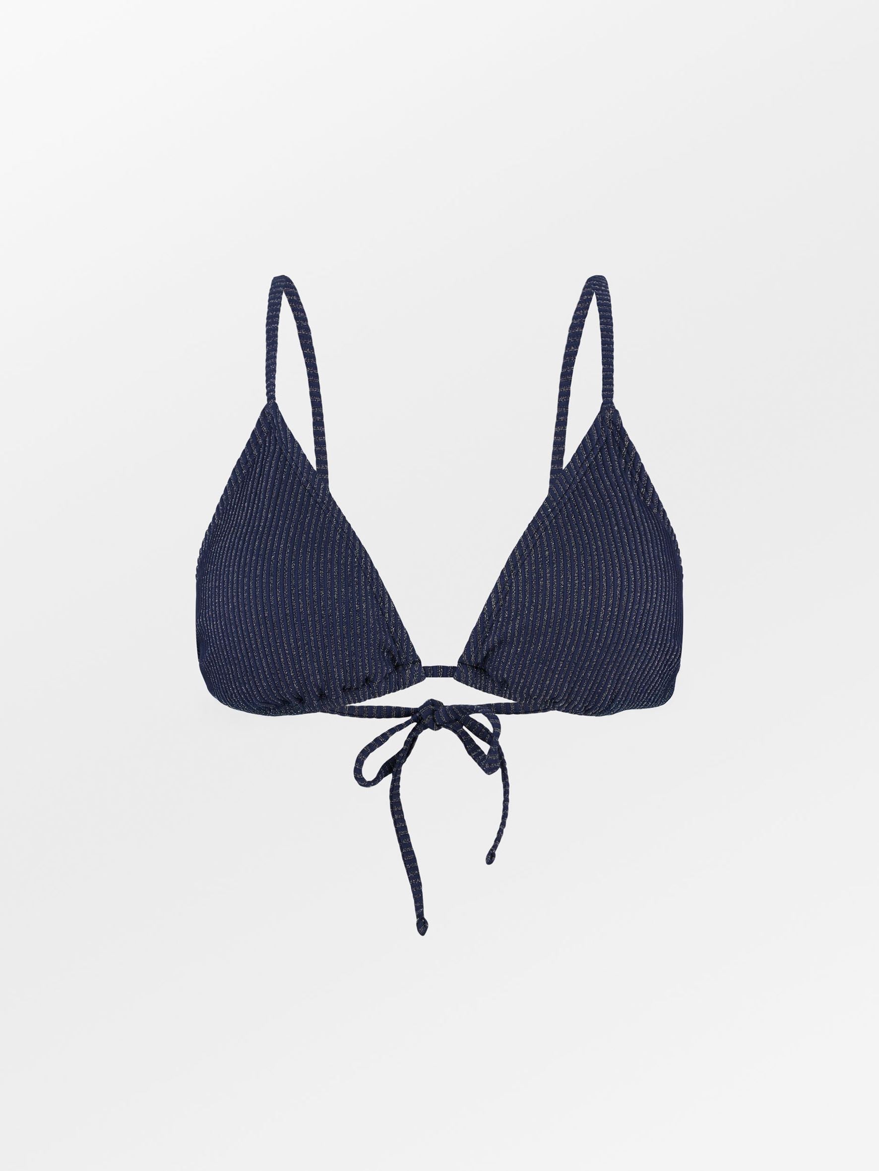 Becksöndergaard, Lyx Bella Bikini Top - Naval Academy Blue, swimwear, sale, sale, swimwear, noos, swimwear, swimwear, black week, black week, noos